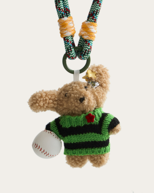 Брелок "мишка бейсбол" ADCTED (Addicted)