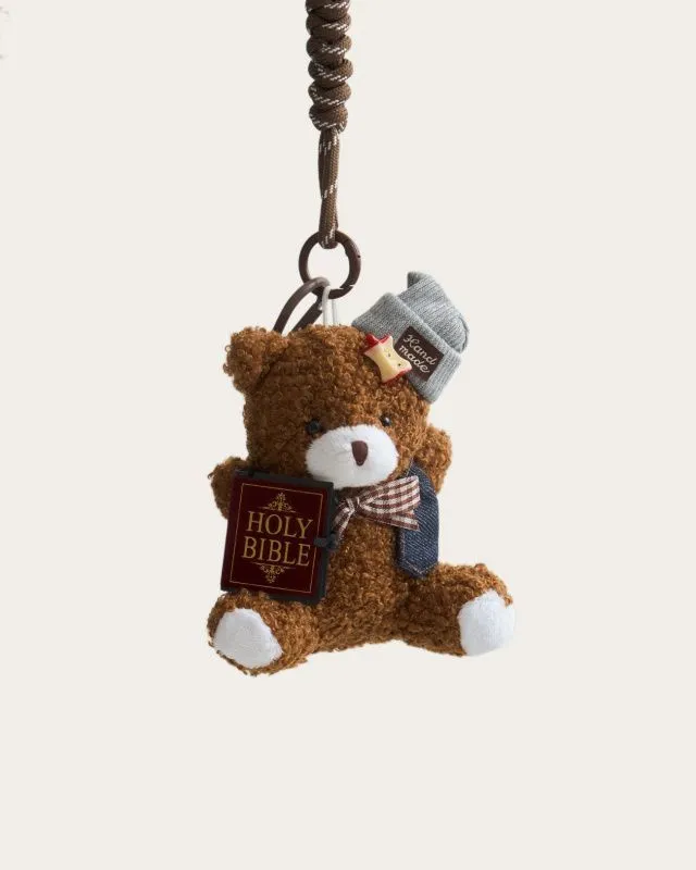 Брелок "мишка Holy Bible"