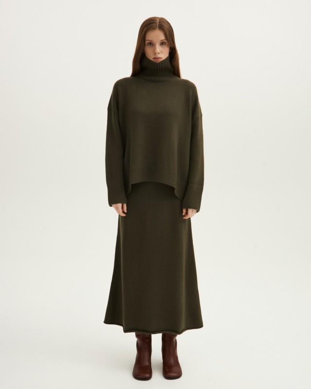 Кашемировая юбка ADCTED (Addicted)