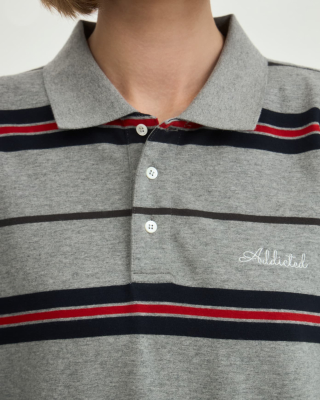 Хлопковое поло ADCTED (Addicted)