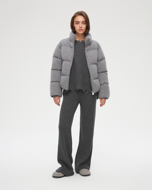 Кашемировый пуховик ADCTED (Addicted)