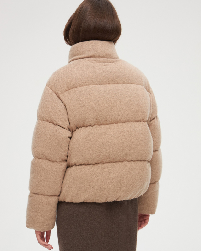 Кашемировый пуховик ADCTED (Addicted)