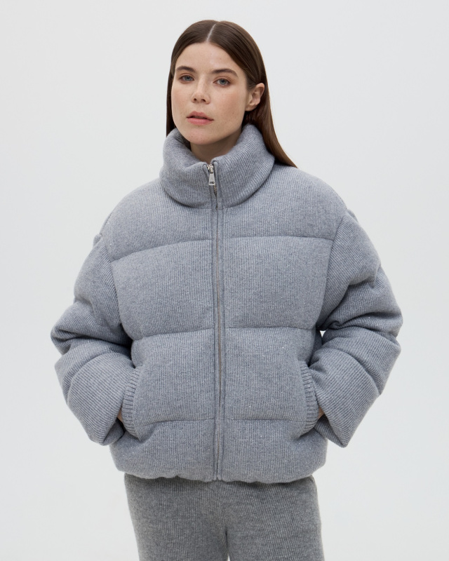 Шерстяной пуховик ADCTED (Addicted)