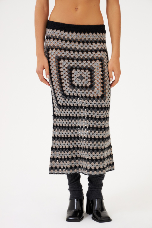 Кашемировая юбка ADCTED (Addicted)