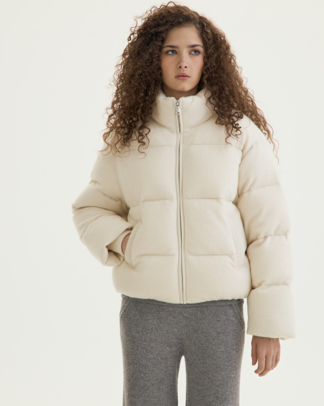 Кашемировый пуховик ADCTED (Addicted)