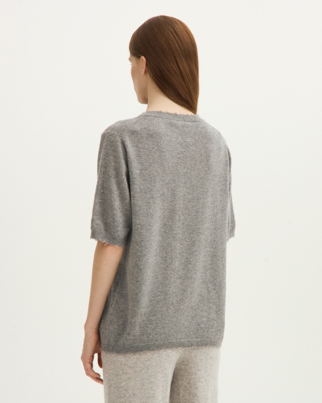 Кашемировая футболка ADCTED (Addicted)