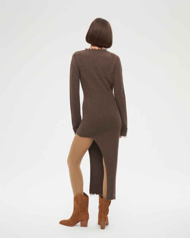 Платье из шерсти и кашемира ADCTED (Addicted)