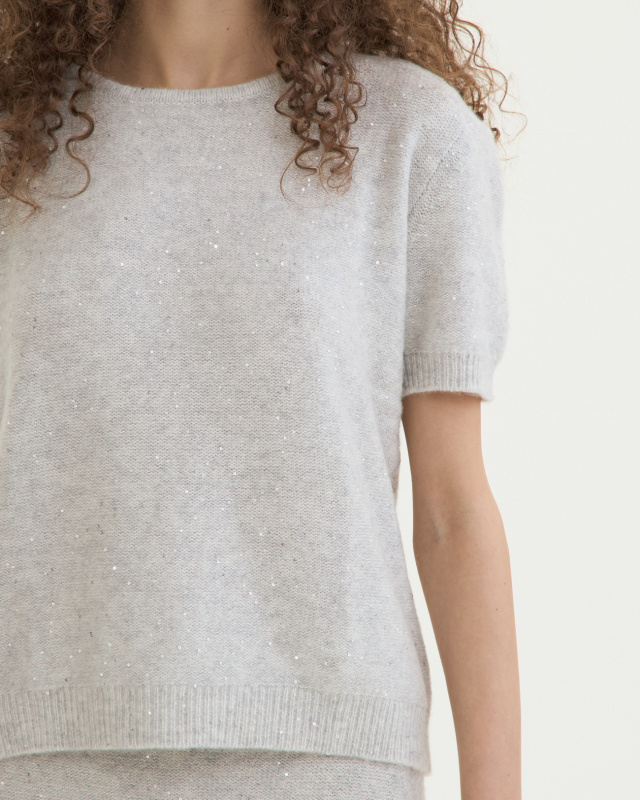 Кашемировая футболка ADCTED (Addicted)