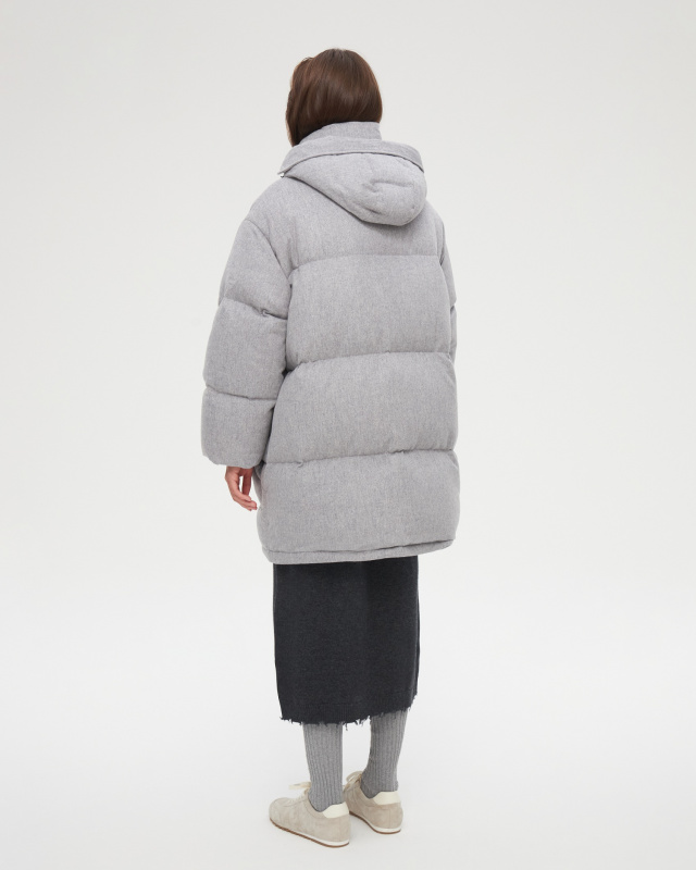 Кашемировый пуховик ADCTED (Addicted)