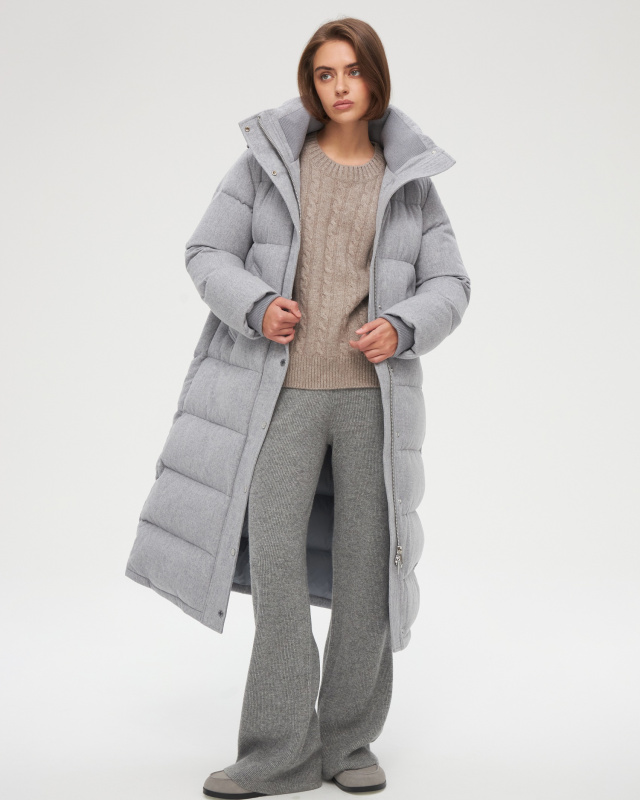 Кашемировый пуховик ADCTED (Addicted)