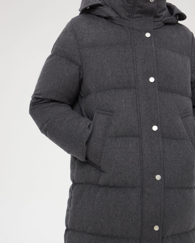 Кашемировый пуховик ADCTED (Addicted)