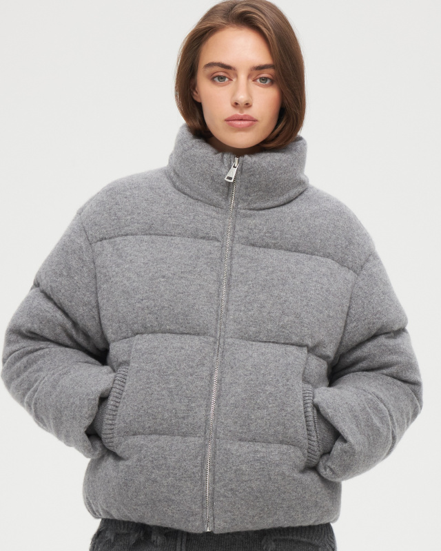 Кашемировый пуховик ADCTED (Addicted)