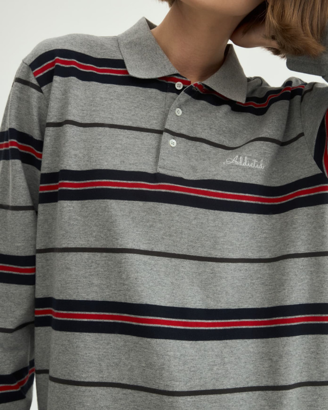 Хлопковое поло ADCTED (Addicted)