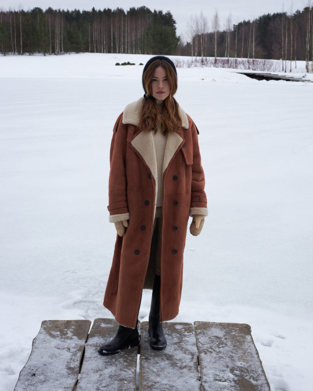 Дубленка из овчины ADCTED (Addicted)