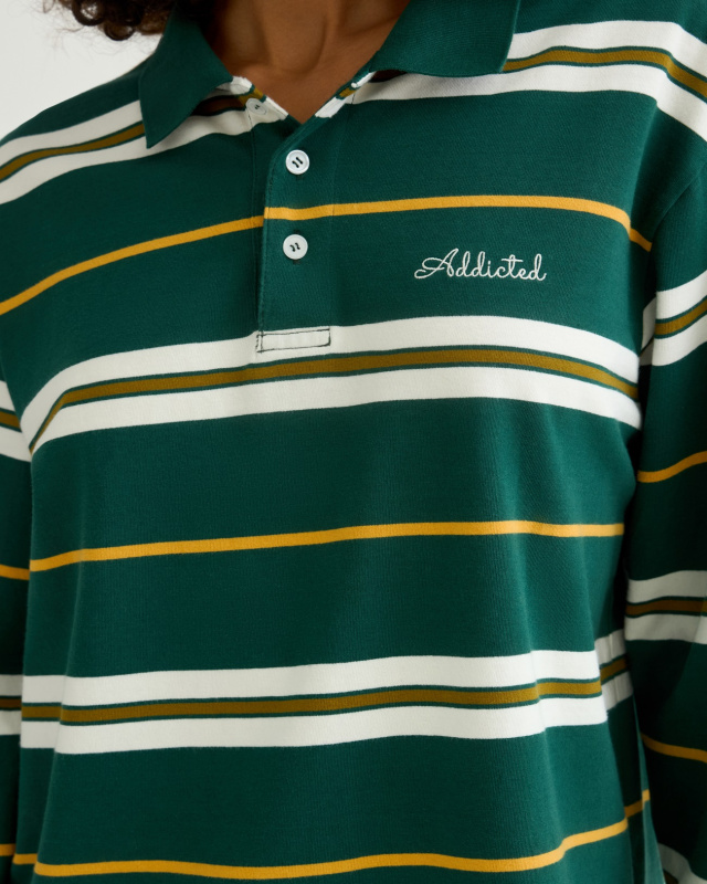 Хлопковое поло ADCTED (Addicted)