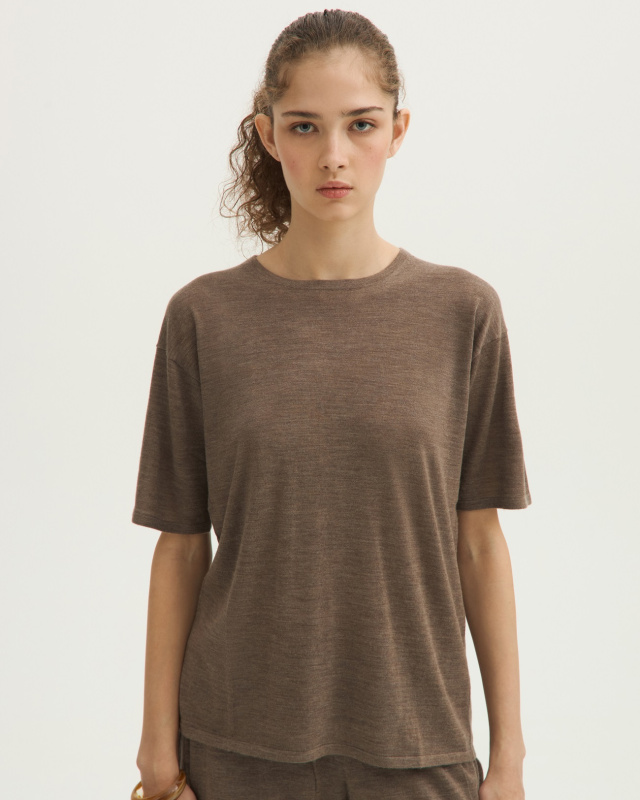 Шерстяная футболка ADCTED (Addicted)