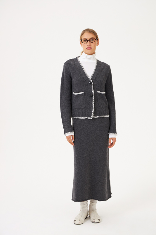 Кашемировая юбка ADCTED (Addicted)