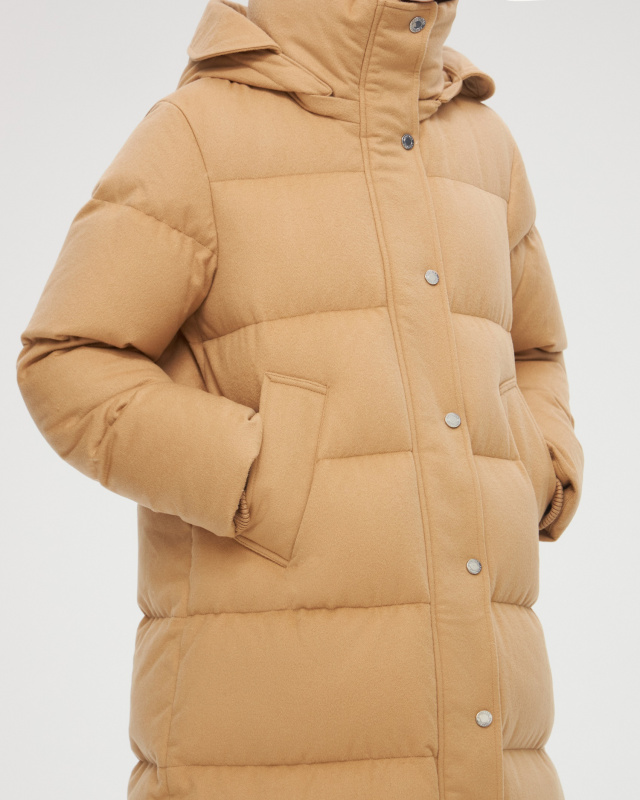 Кашемировый пуховик ADCTED (Addicted)