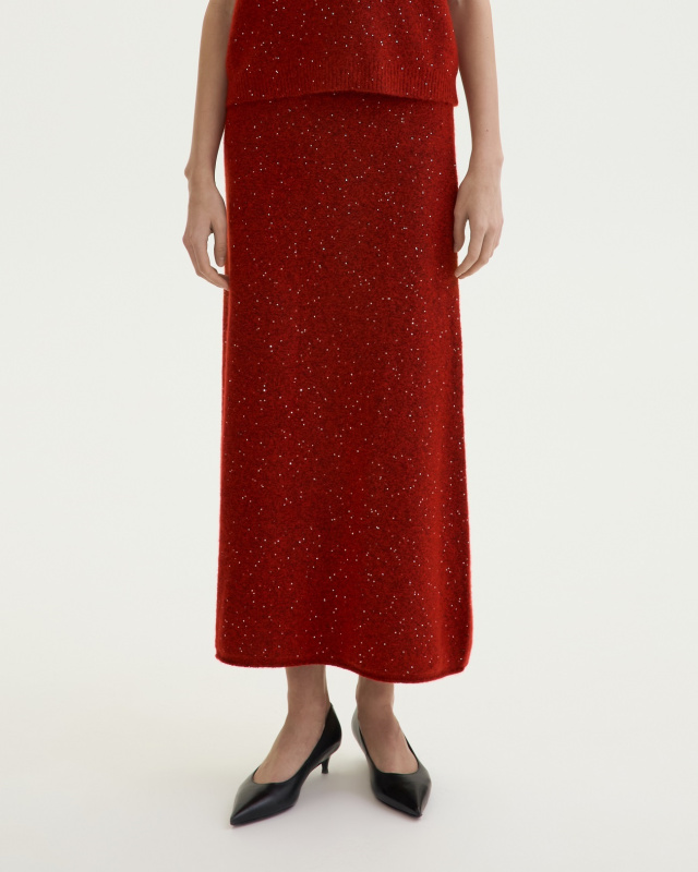 Кашемировая юбка ADCTED (Addicted)