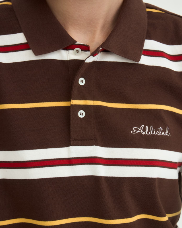 Хлопковое поло ADCTED (Addicted)